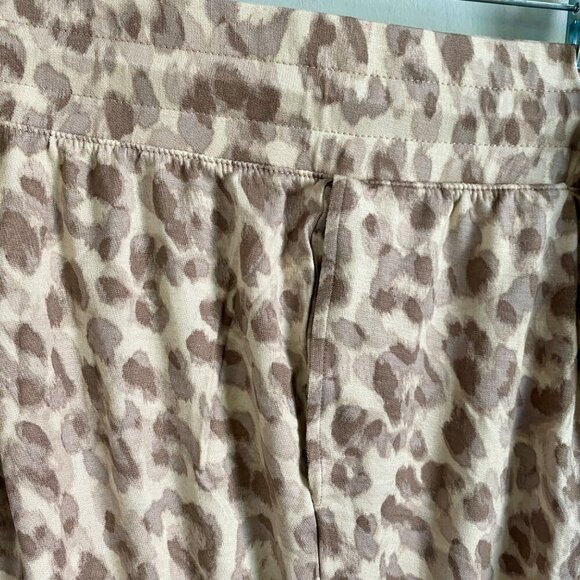 Skinnygirl Overruled Jogger Animal Print Drawstring Pants Pockets Women's 1X NEW - Picture 6 of 9